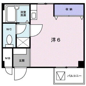 パル六甲の間取り写真