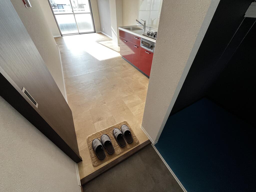 マンション指月の玄関写真