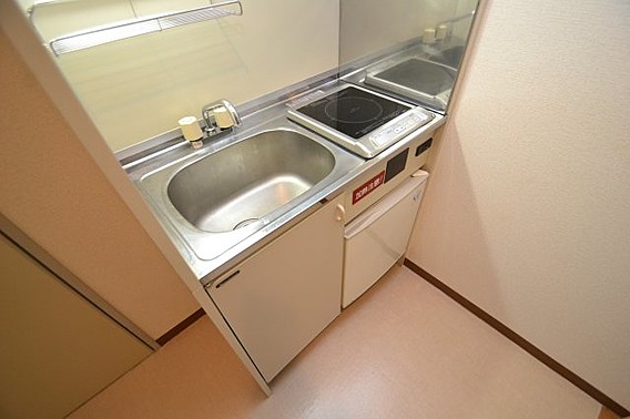 アパ六甲のキッチン写真