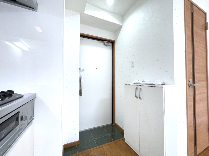 中天マンションの玄関写真