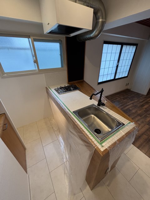 大桝マンションのキッチン写真