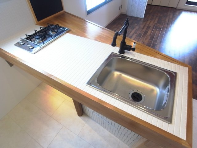 大桝マンションのキッチン写真