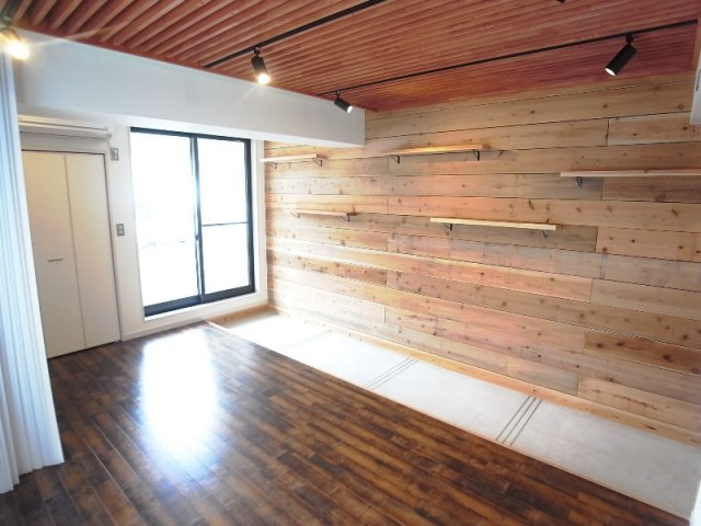 大桝マンションの居間写真