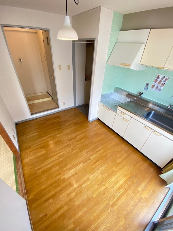 東芦屋マンションの居間写真