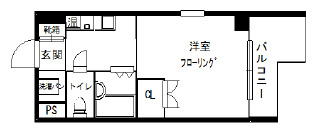 ロジュマン六甲の間取り写真