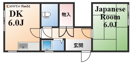 灘北ハイツの間取り写真