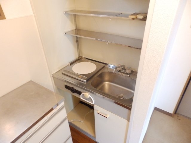 ツーバイホームビルのキッチン写真
