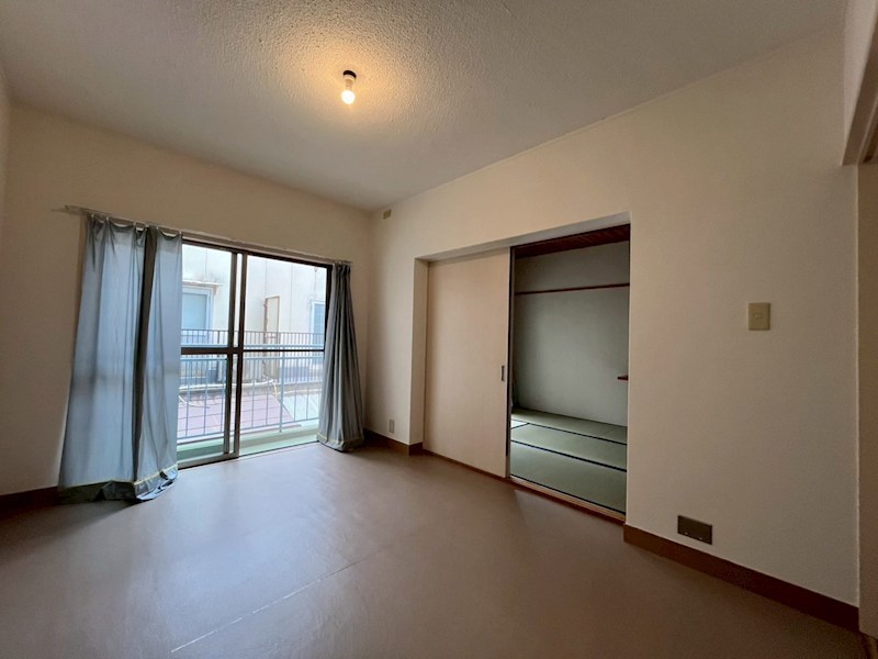 芦屋マンションの居間写真