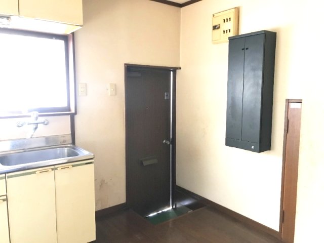 山城ハイツの玄関写真