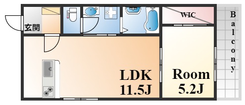 Apartment Olivierの間取り写真
