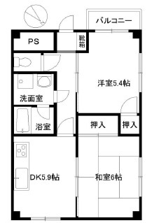 シャンテ本山の間取り写真