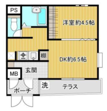 ベルトピア東灘の間取り写真