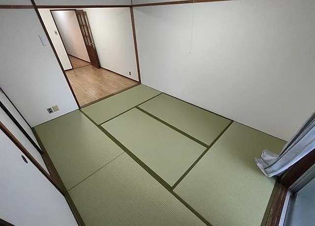 シティハイツ多聞の居間写真