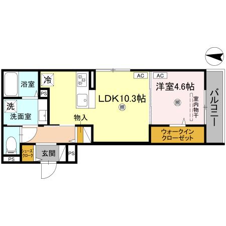 Maison de 青木の間取り写真