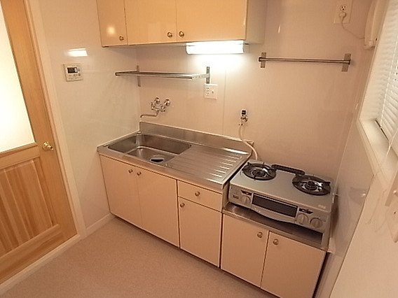マンションカザミドリのキッチン写真