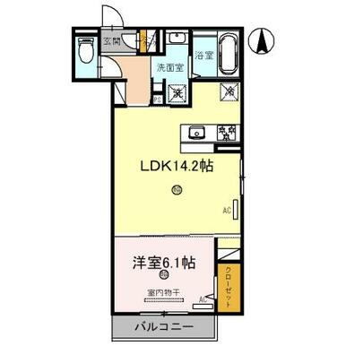 アルカンシエルの間取り写真