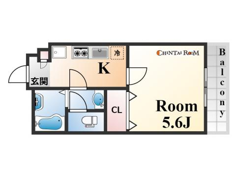 リブリ・新神戸の間取り写真