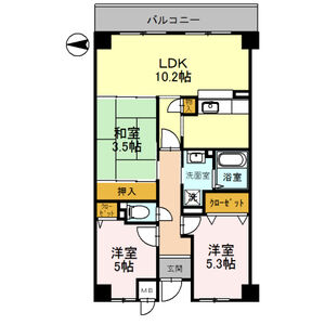 グレース門戸荘の間取り写真
