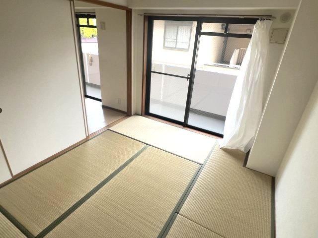 ブリックブロックの居間写真