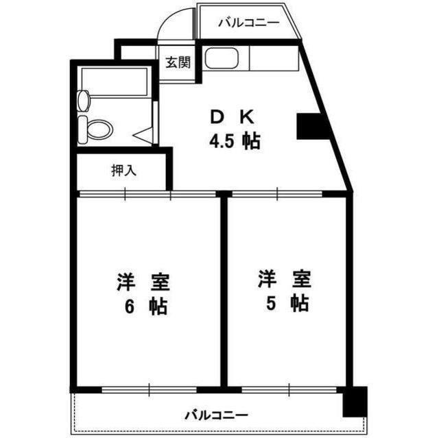 ドルフ西岡本の間取り写真