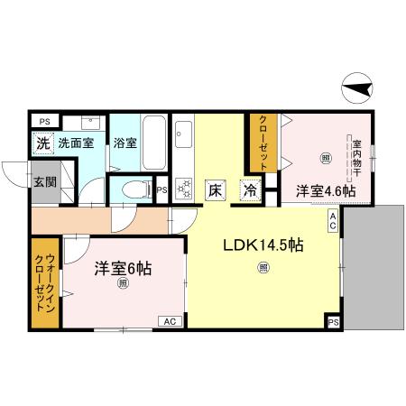 Maison de 青木の間取り写真