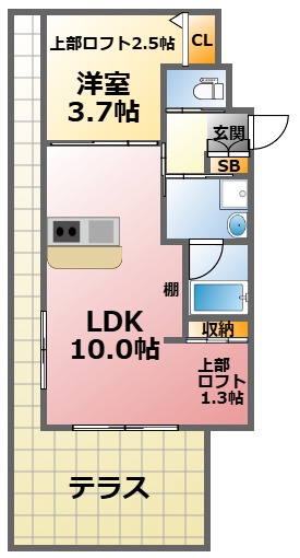 GRAN KOBELIA 津門大箇町の間取り写真