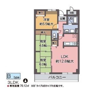 ソアール門戸荘の間取り写真