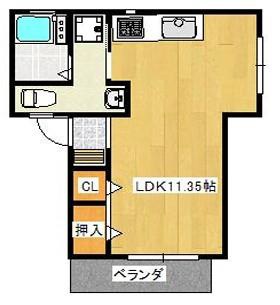 湊川第3マンションの間取り写真