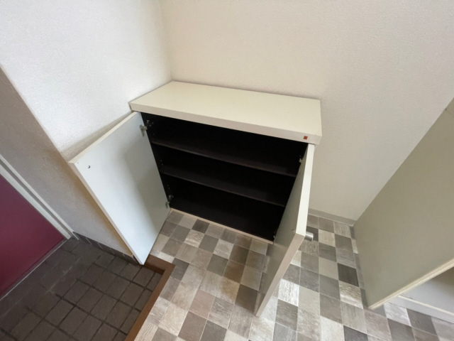竹園マンションの玄関写真