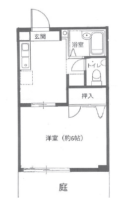 住吉西尾ハイツの間取り写真