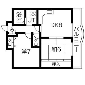 ビエント六甲2の間取り写真