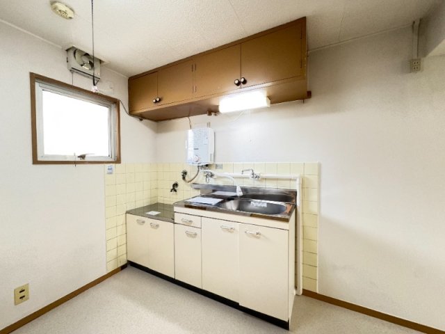 西灘マンションのキッチン写真