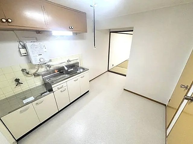 西灘マンションのキッチン写真
