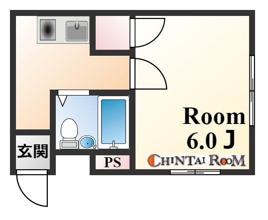 クォート北町の間取り写真