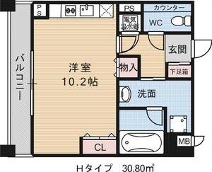 西宮アネックスの間取り写真