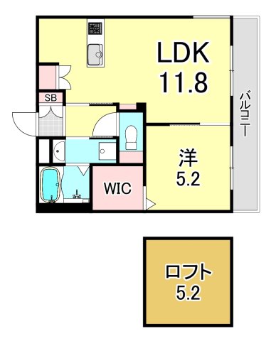 Mica eleno Kurakuenの間取り写真