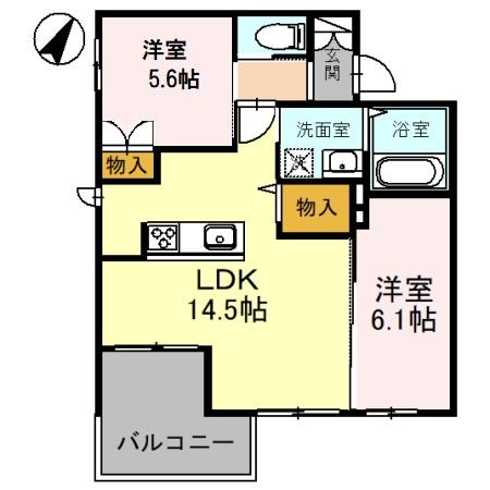 LOOP RECIDENCEの間取り写真