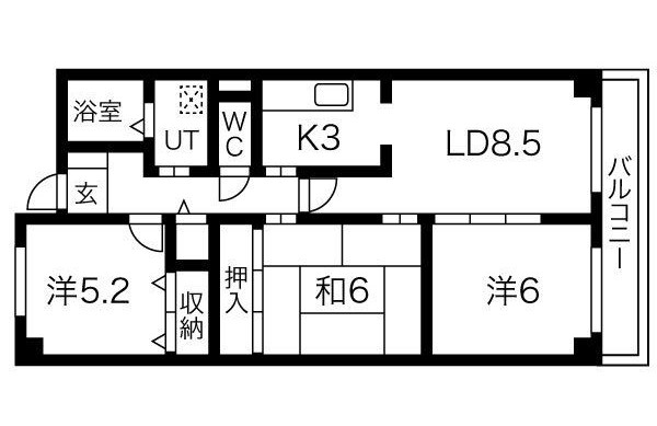 FIG TREE 2号館の間取り写真