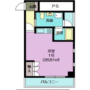 cecil courtの間取り写真
