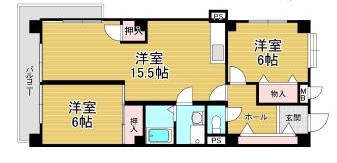 クリスタルパレスの間取り写真