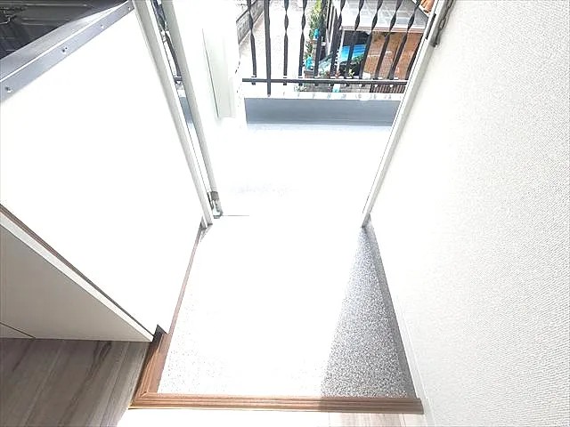 中田ハイツの玄関写真
