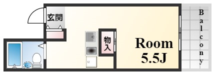 アルテハイム灘の間取り写真