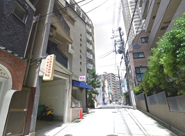 山海マンションの外観写真
