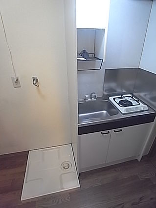 オプティ岡本山手のキッチン写真