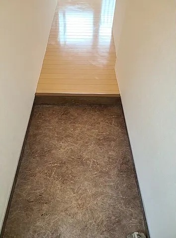 城内マンションの玄関写真
