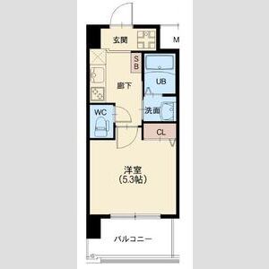 スプランディッド元町山手の間取り写真