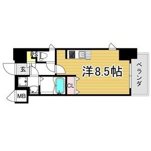 スワンズ新神戸ウィータの間取り写真