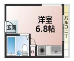 アルカディア六甲の間取り写真