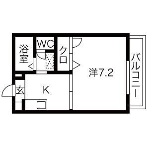 ルミエール岡本の間取り写真