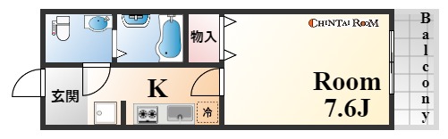 セレブ岡本の間取り写真